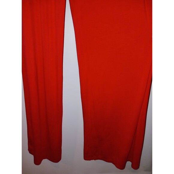 Lovers Friends Bethany Jumpsuit Small Red Women 1 Shoulder Front Tie Belt & Zip‎ - Picture 8 of 15
